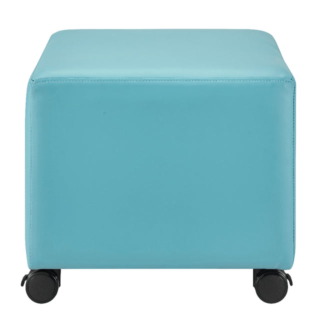 Ergerite Square Ottoman - Blue