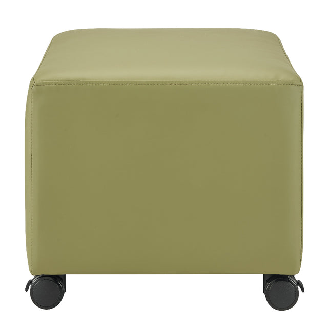 Ergerite Square Ottoman - Green