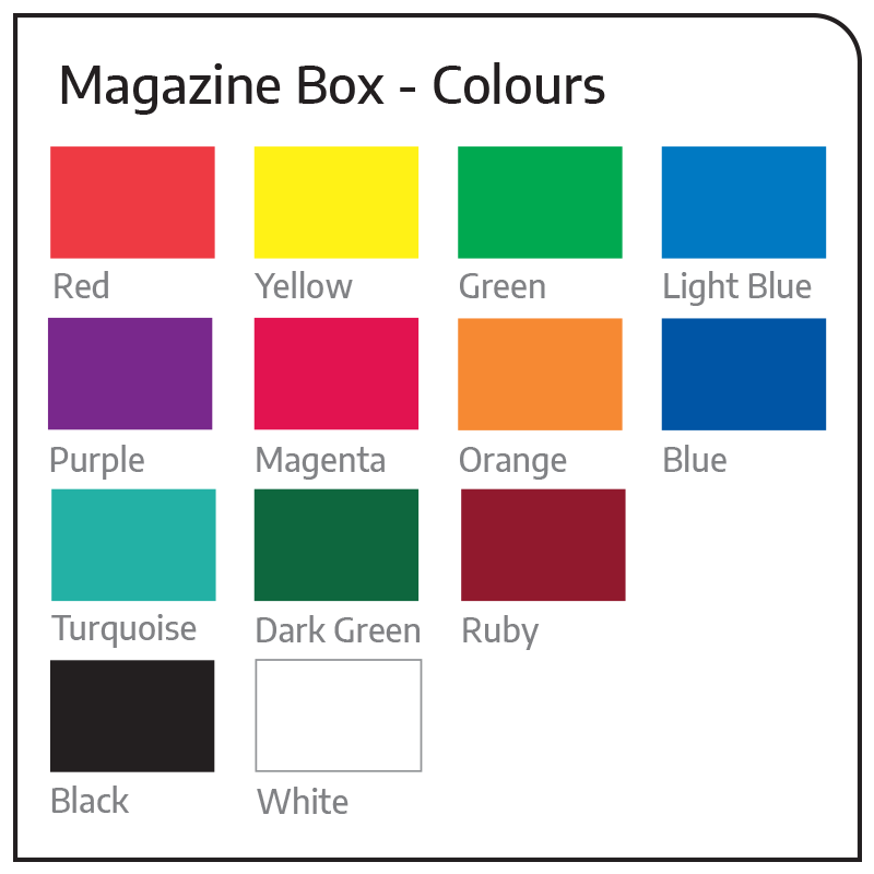 Magazine Box - Pack of 5