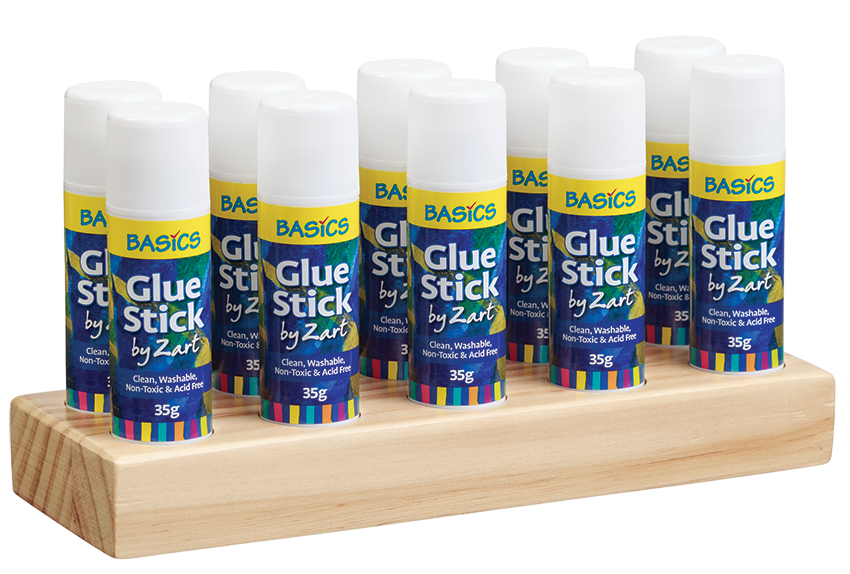 Wooden Glue Stick Holder
