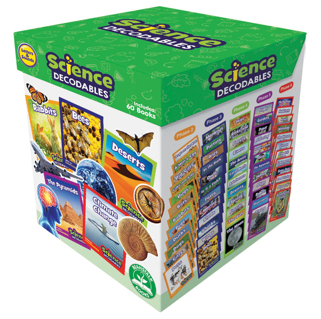 Decodable Readers Boxed Set - Science (Phase 2 - 6)