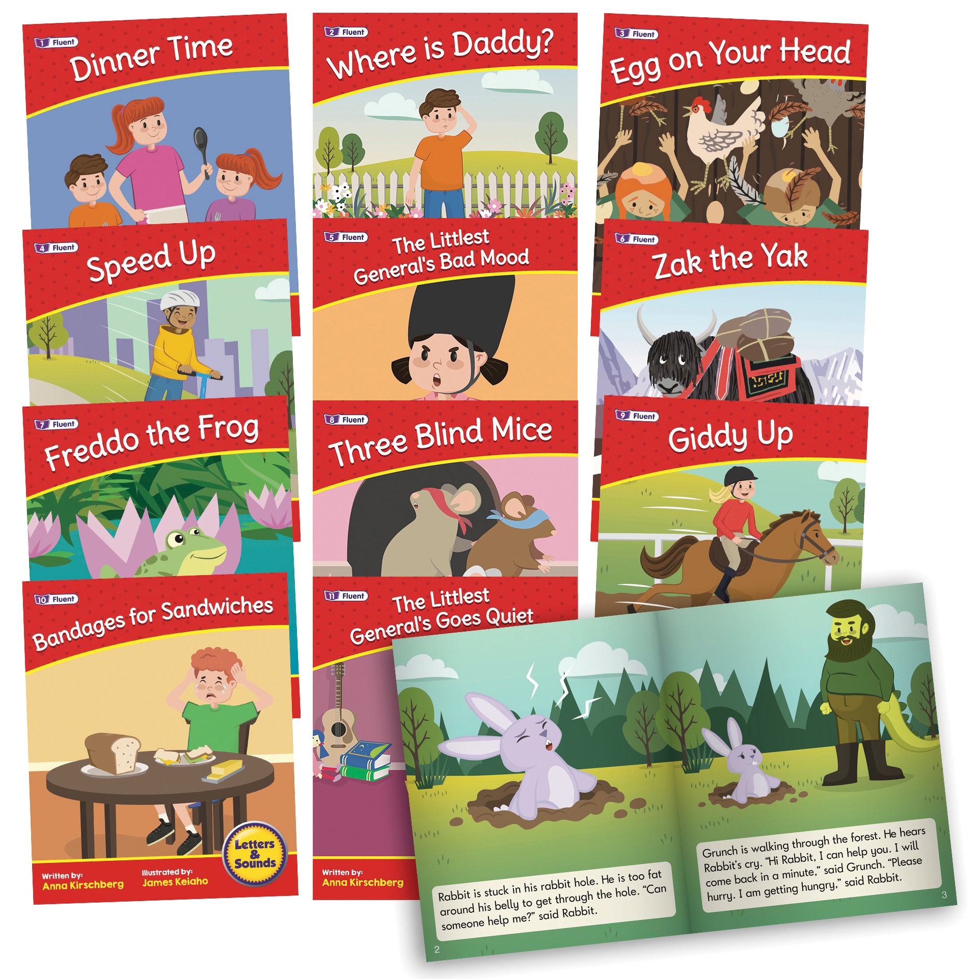 Decodable Readers Fiction Set 2 Phase 6: Spelling