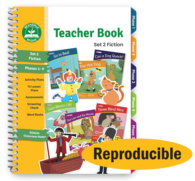 Beanstalk Books Decodable Readers - Set 2 Fiction - Teacher Book