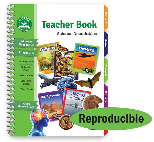 Beanstalk Books Decodable Readers - Science Teacher Book