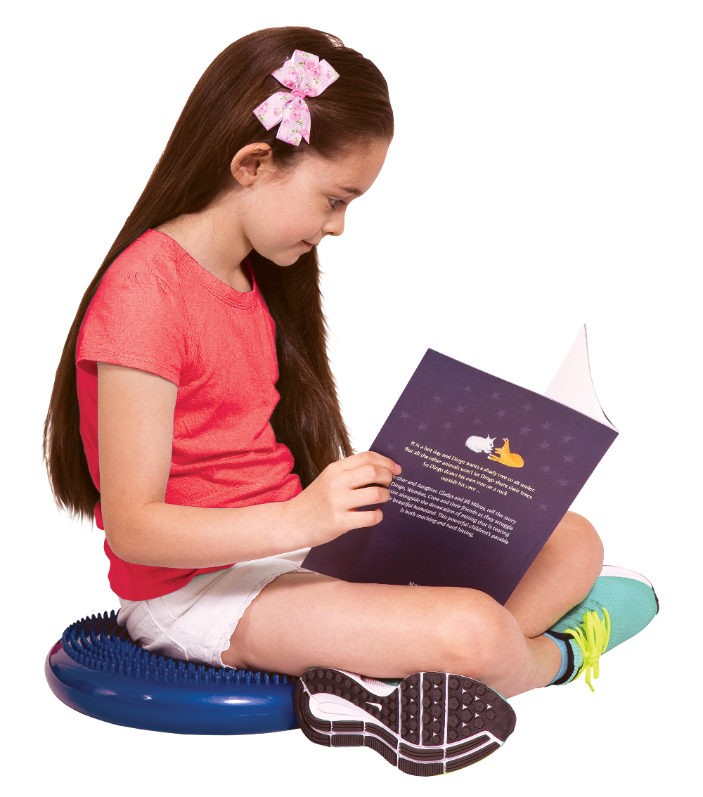 Tactile Cushion Blue with Hand Pump