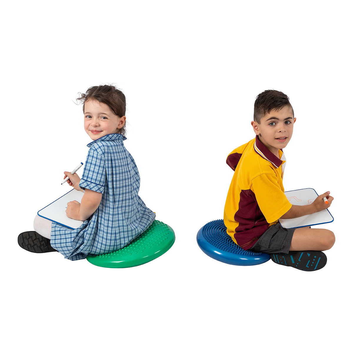 Tactile Cushion Blue with Hand Pump
