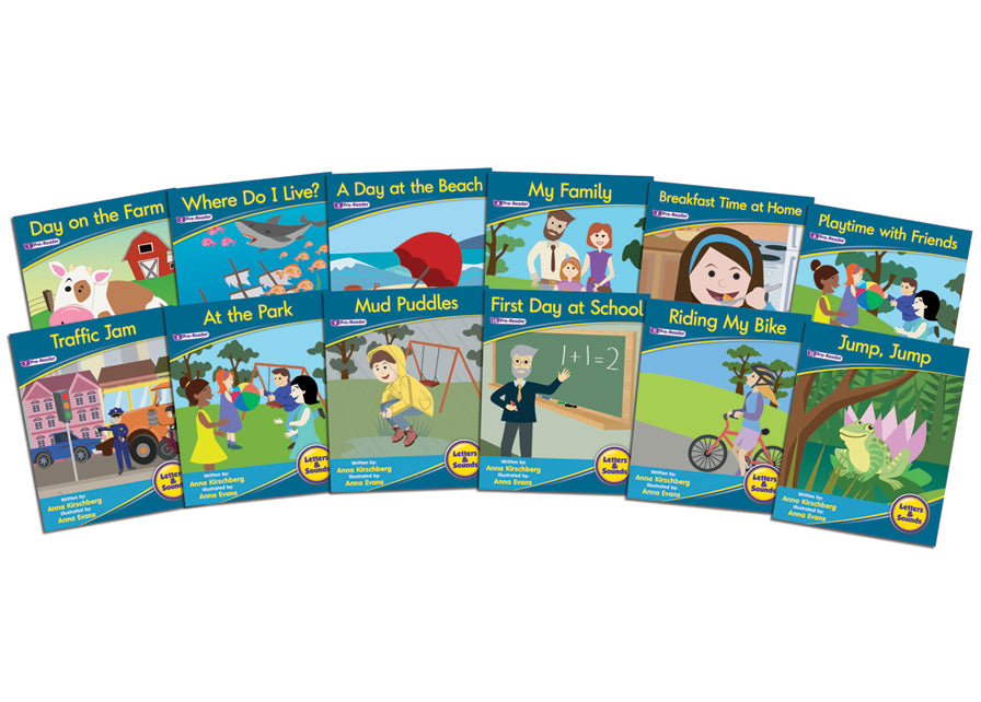 Decodable Readers Fiction Set 1 Phase 1: Phonemic Awareness