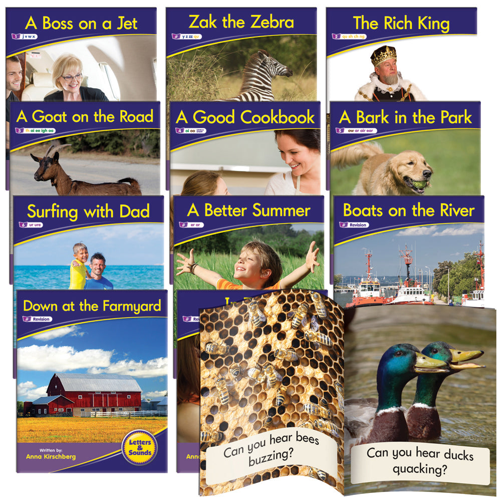Decodable Readers Non Fiction Set 1 Phase 3: Phonics