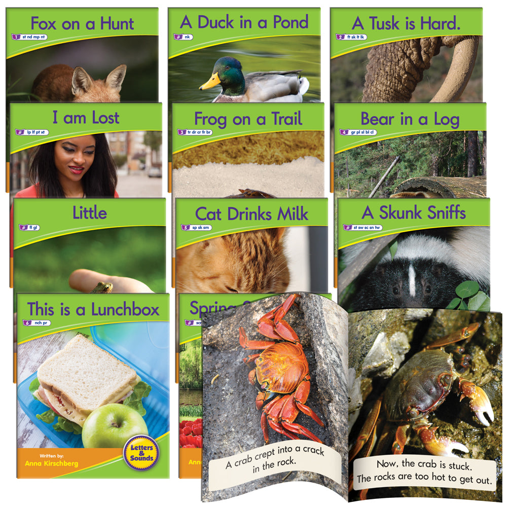 Decodable Readers Non Fiction Set 1 Phase 4: Blends