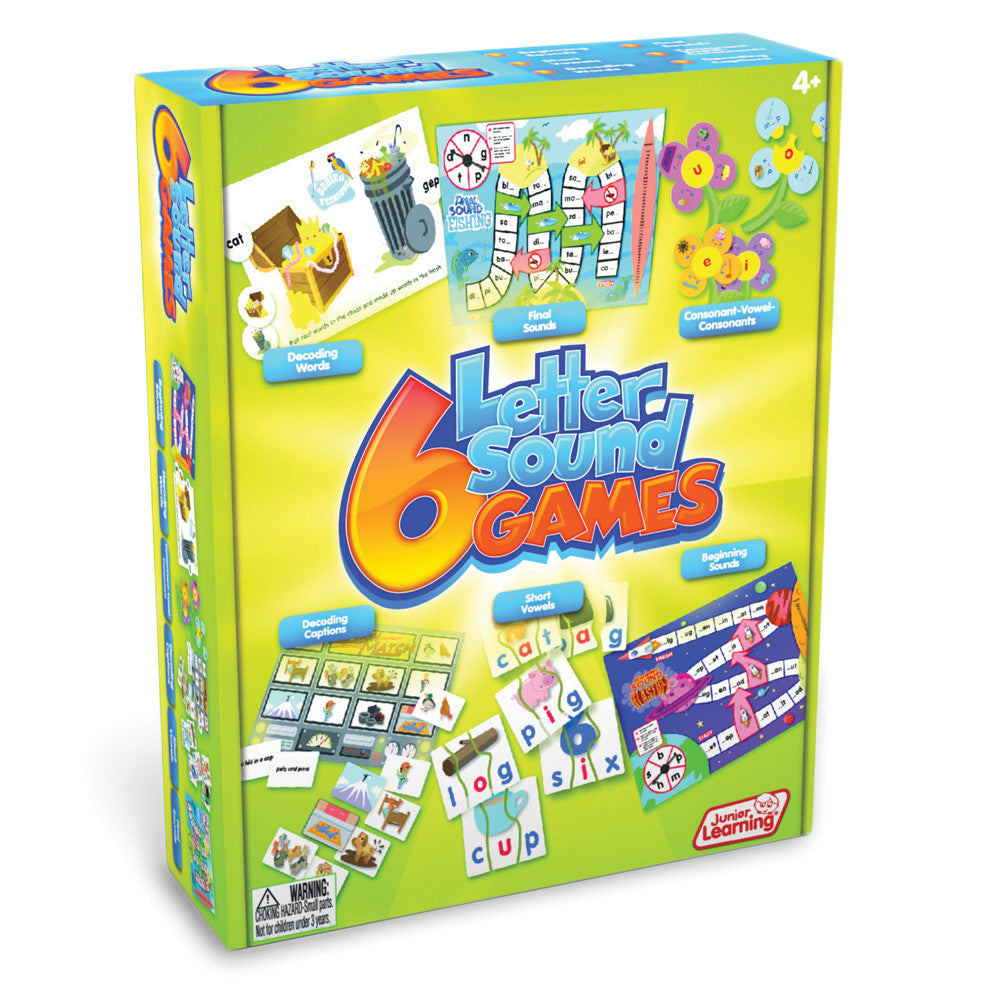 6 Letter Sound Games