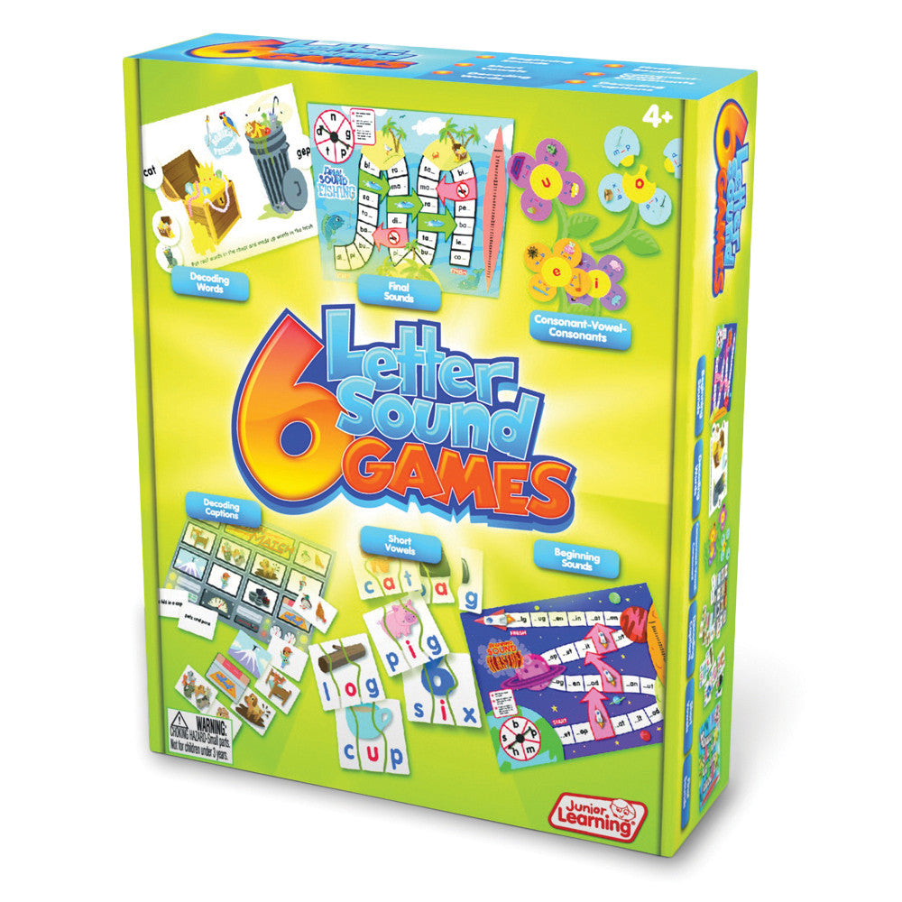 6 Letter Sound Games