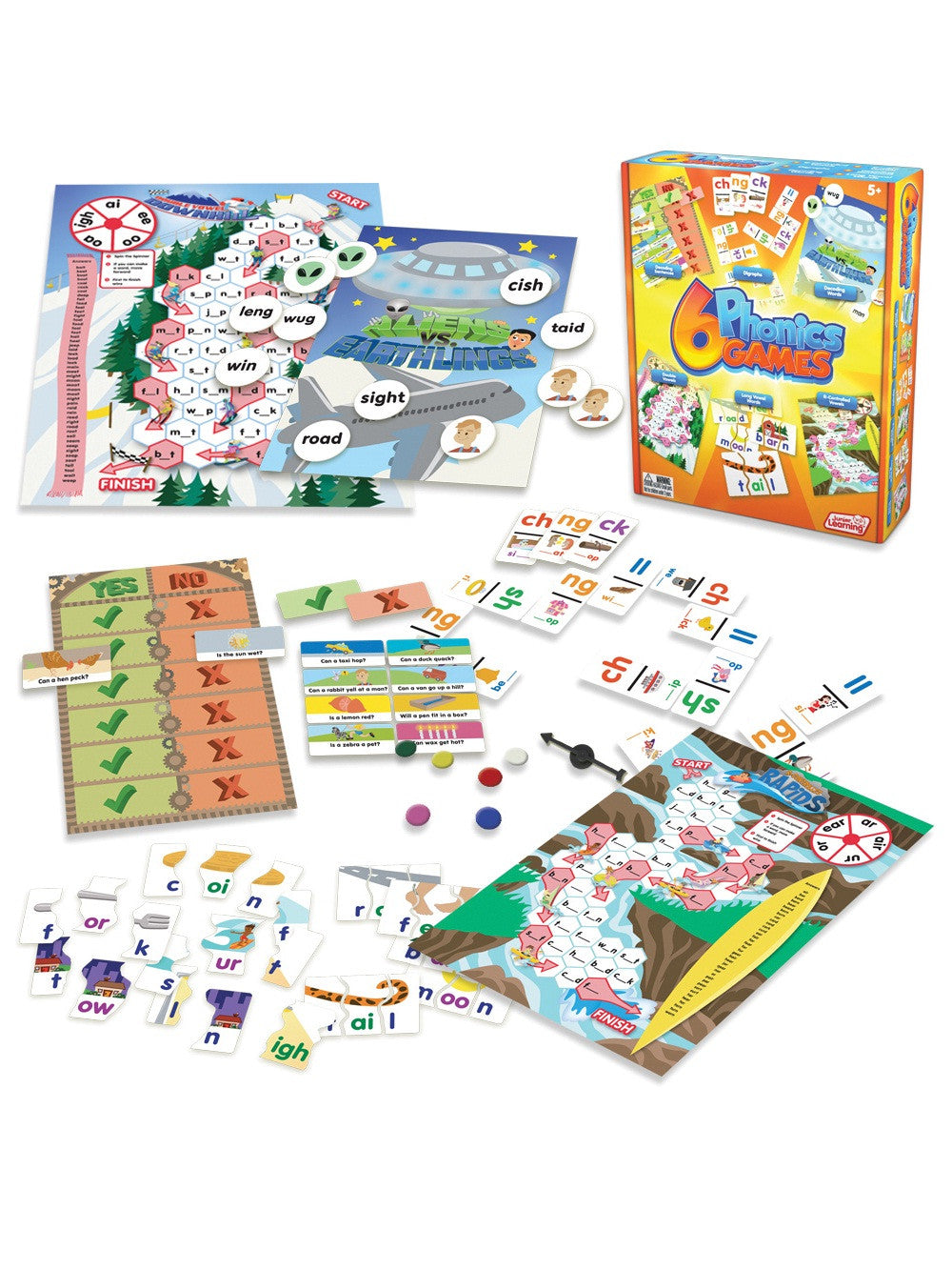 6 Phonics Games