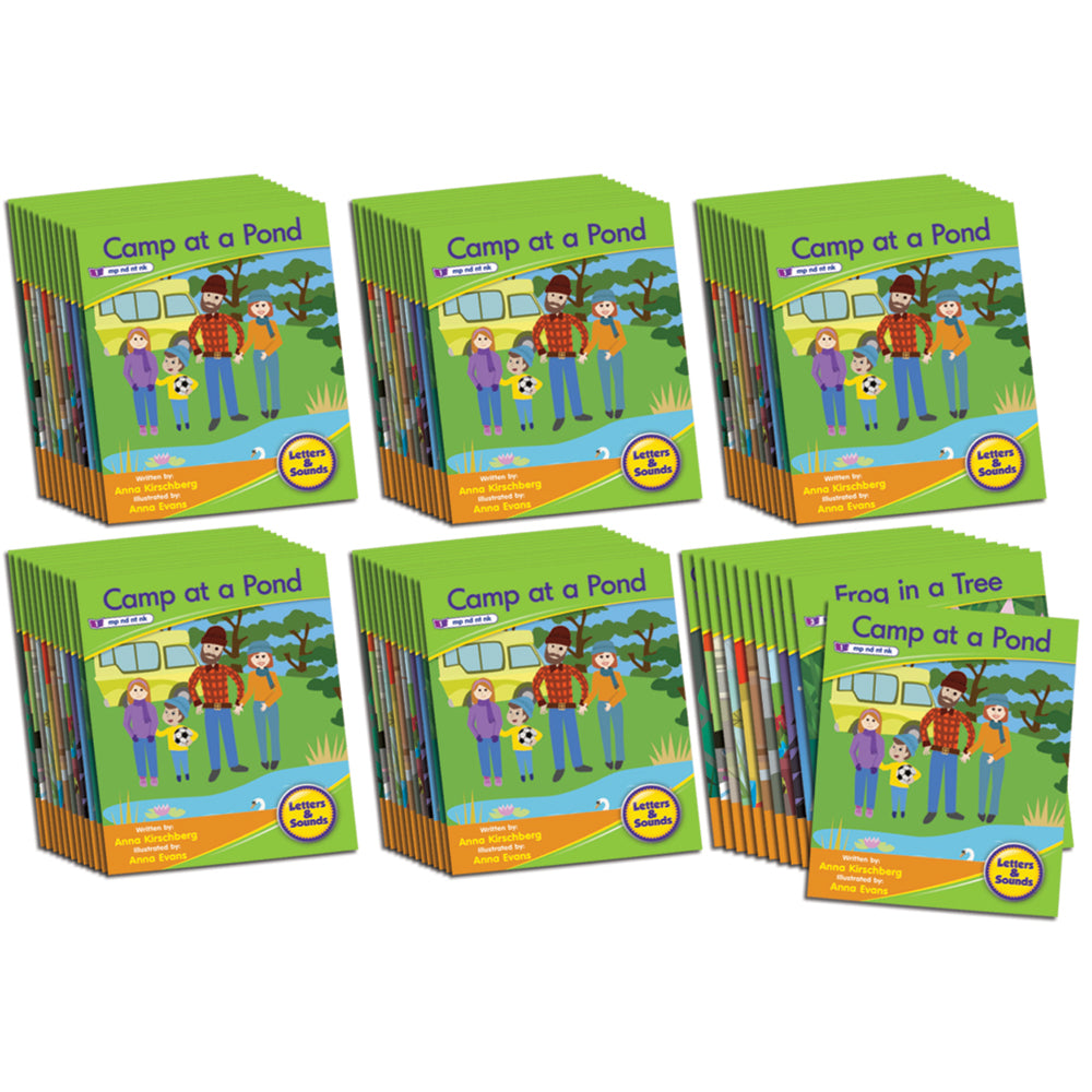 Decodable Readers Fiction  Set 1 Phase 4: Blends