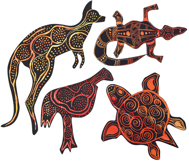 Scratch Australian Animals - Pack of 30