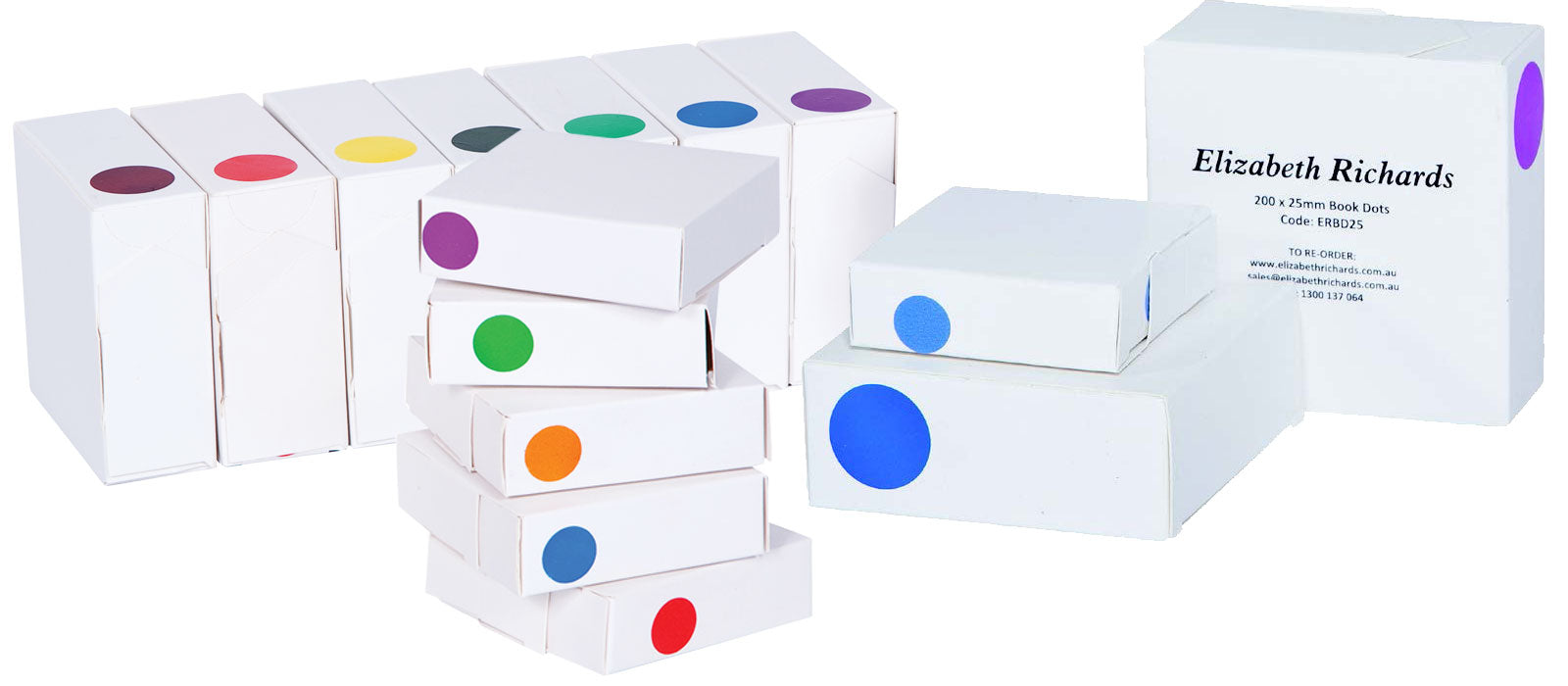 Book Dots and Stickers