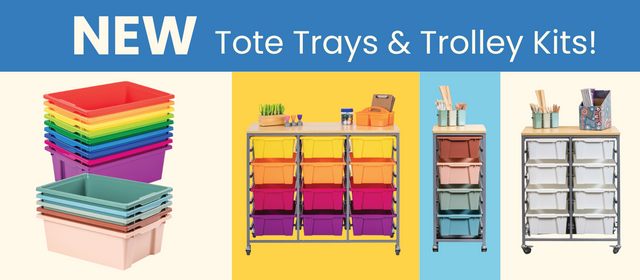 NEW - Transform your classroom with flexible, organised storage.