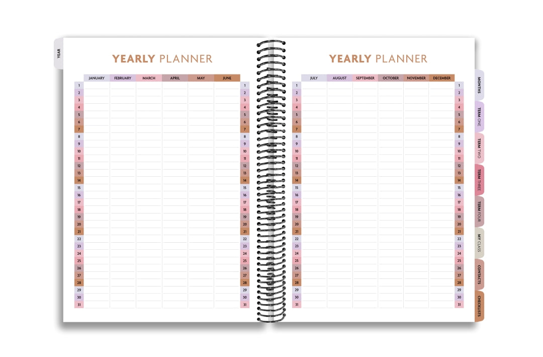 2025 Elizabeth Richards Teacher Planner