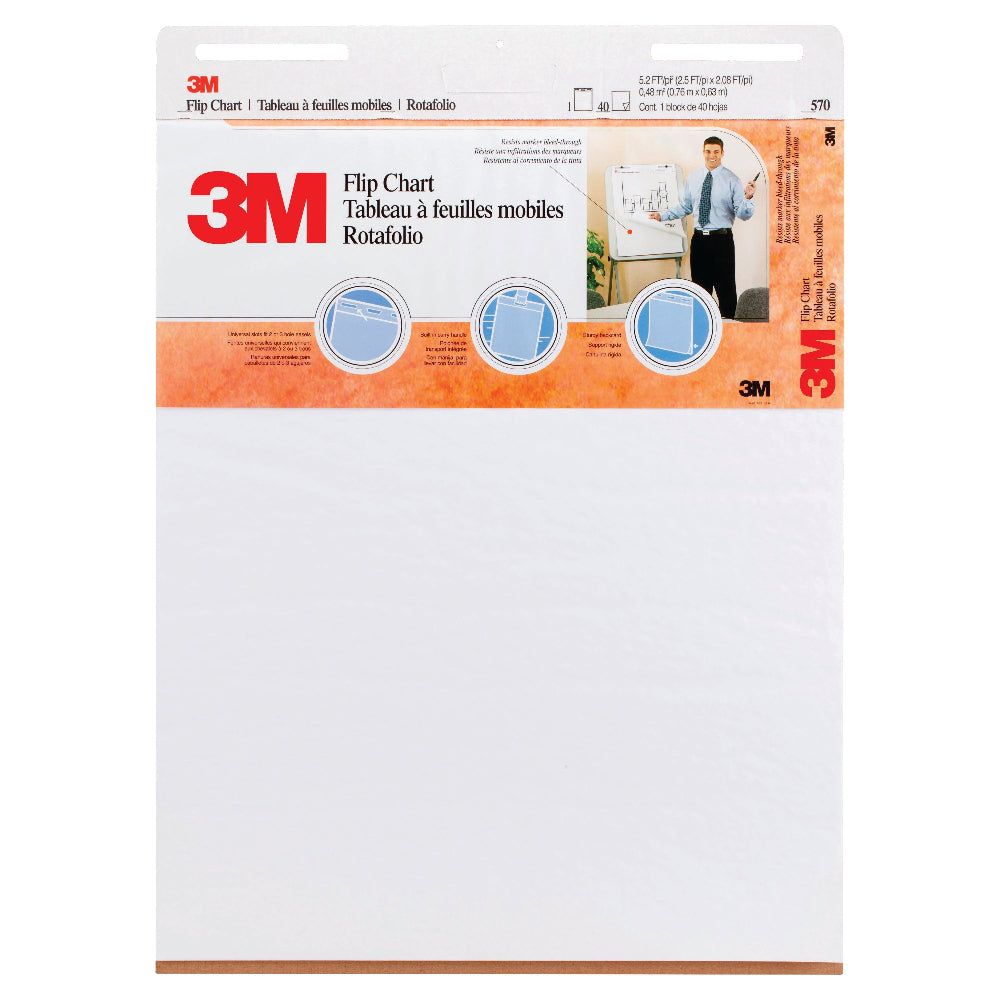 3M Flipchart - Non Adhesive