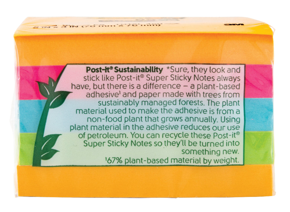 Post-it Notes Super Sticky PK5