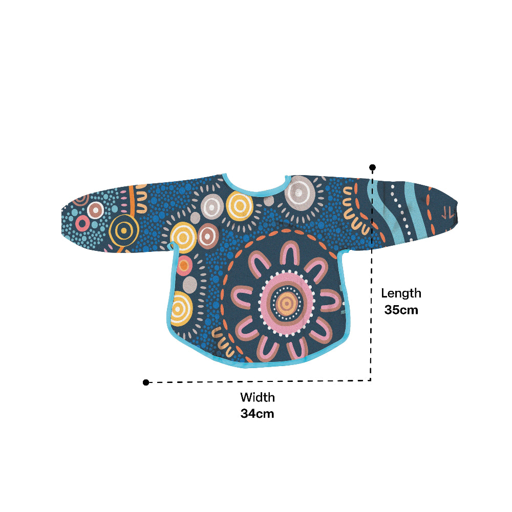 Bayadherra Toddler Long Sleeved Smock - Pack of 10