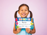 Giggle & Grow You Did It Certificates - Pack of 30