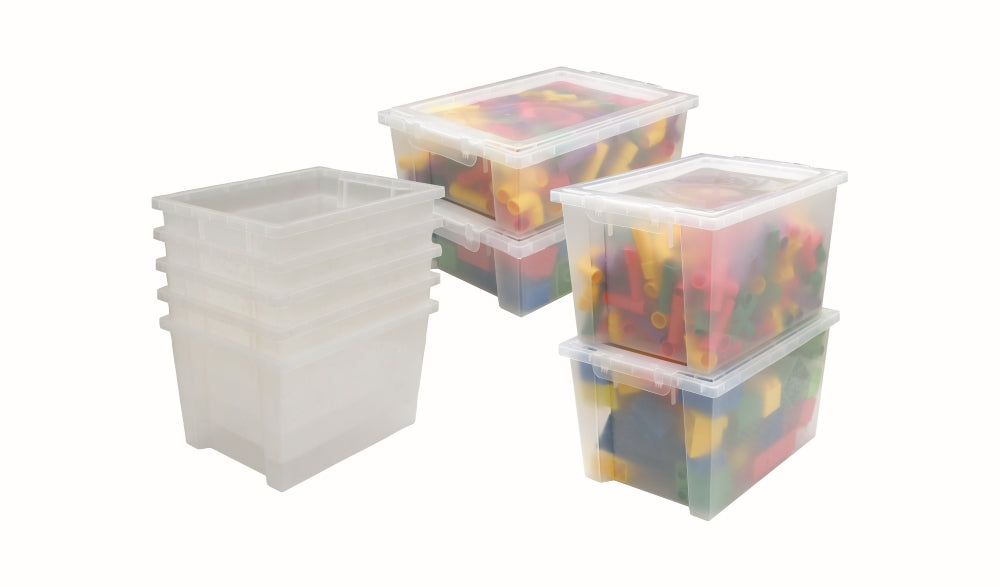 Clear Container Kit - 5 Small and 5 Large and Lids