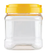 Clear Jar with Screw on Lid 1.5 Litre