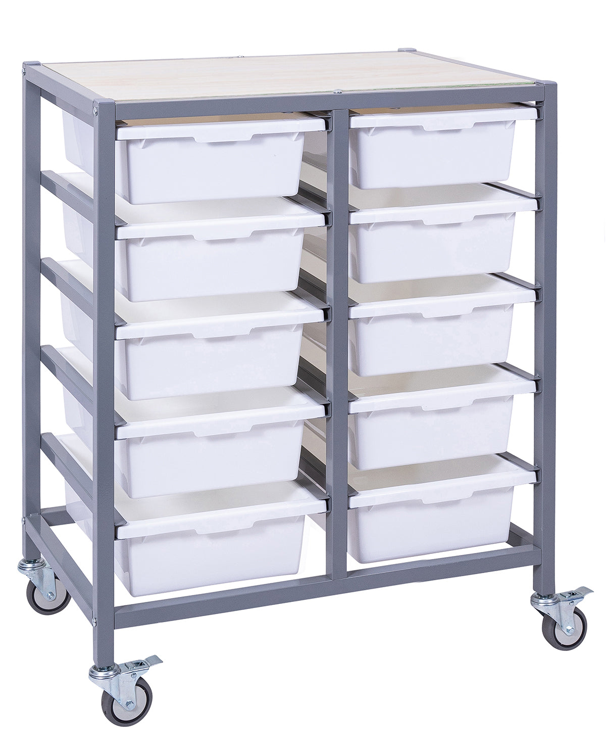 Double Tote Tray Trolley Kits