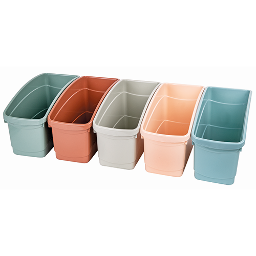 Plastic Book and Storage Tubs