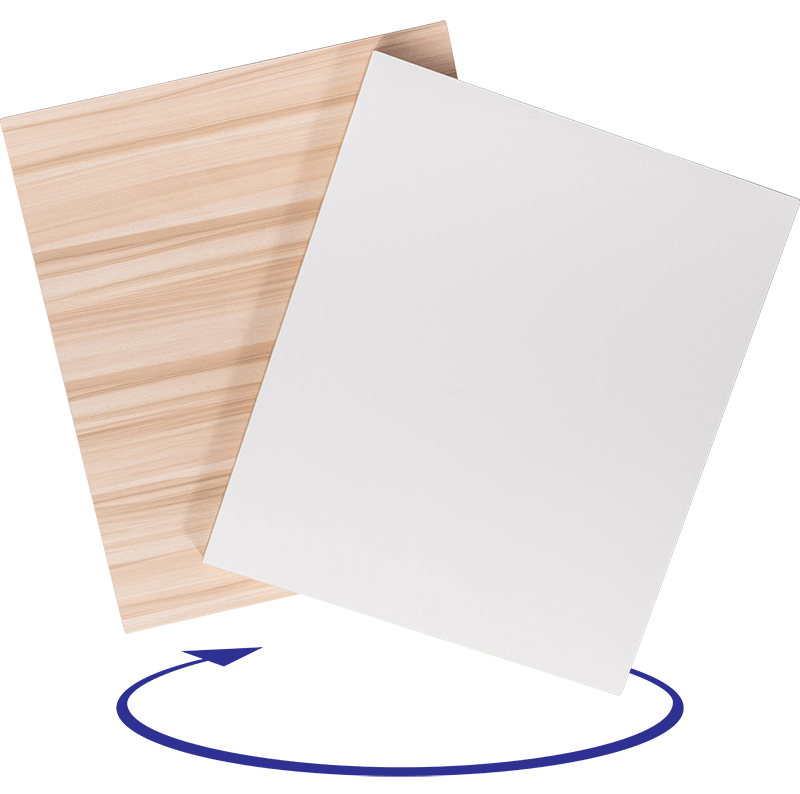 Triple Tote Tray Trolley Kit - White/Woodgrain