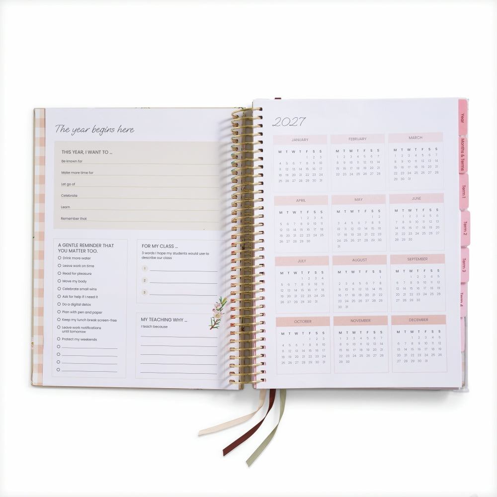 Elizabeth Richards Teacher Planner 2027 - Pre Order