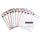 Write n Wipe Paper Saver Sleeves - Colours of Australia - A4 Pack of 10 Kit