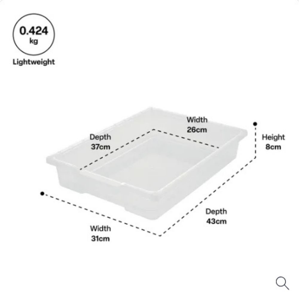 Small Tote Tray