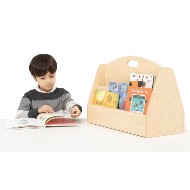 Double Sided Book Shelf Stand