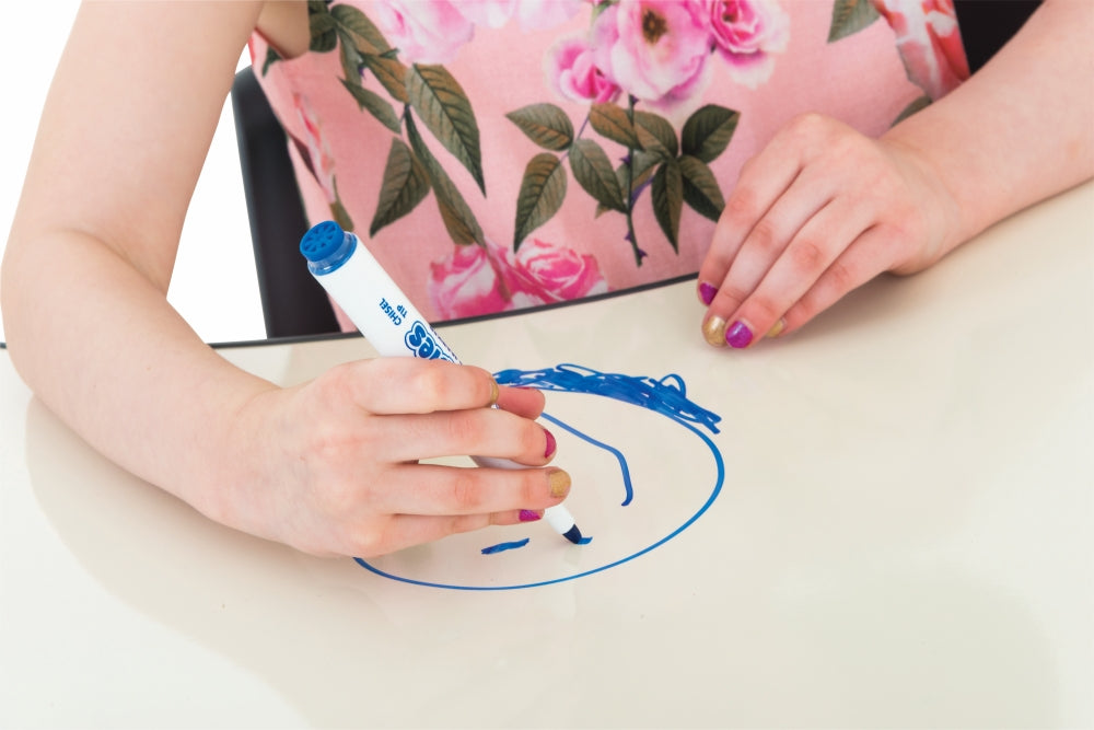 Ergerite Whiteboard Group Table - 52-74 high