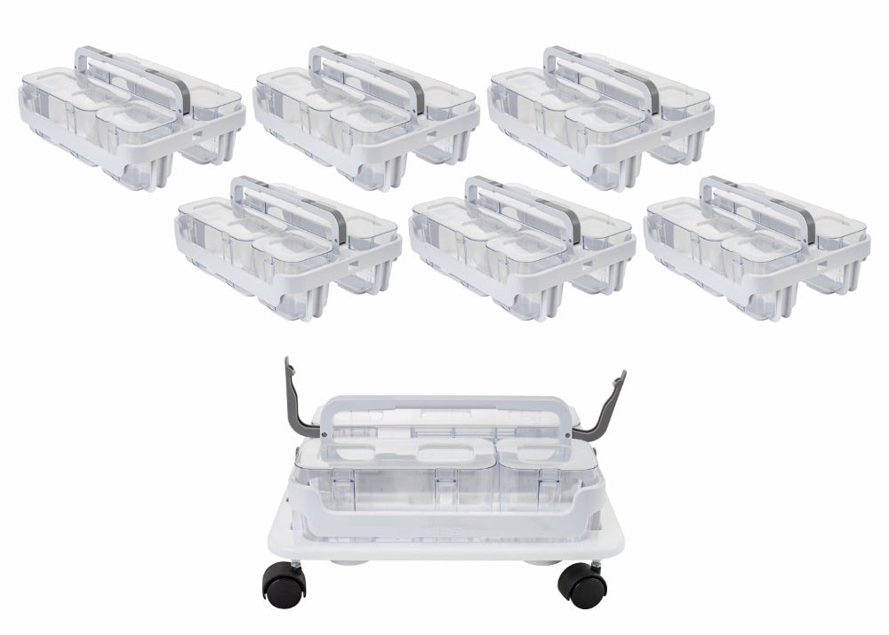 Deflecto Stackable Storage Caddy with Base