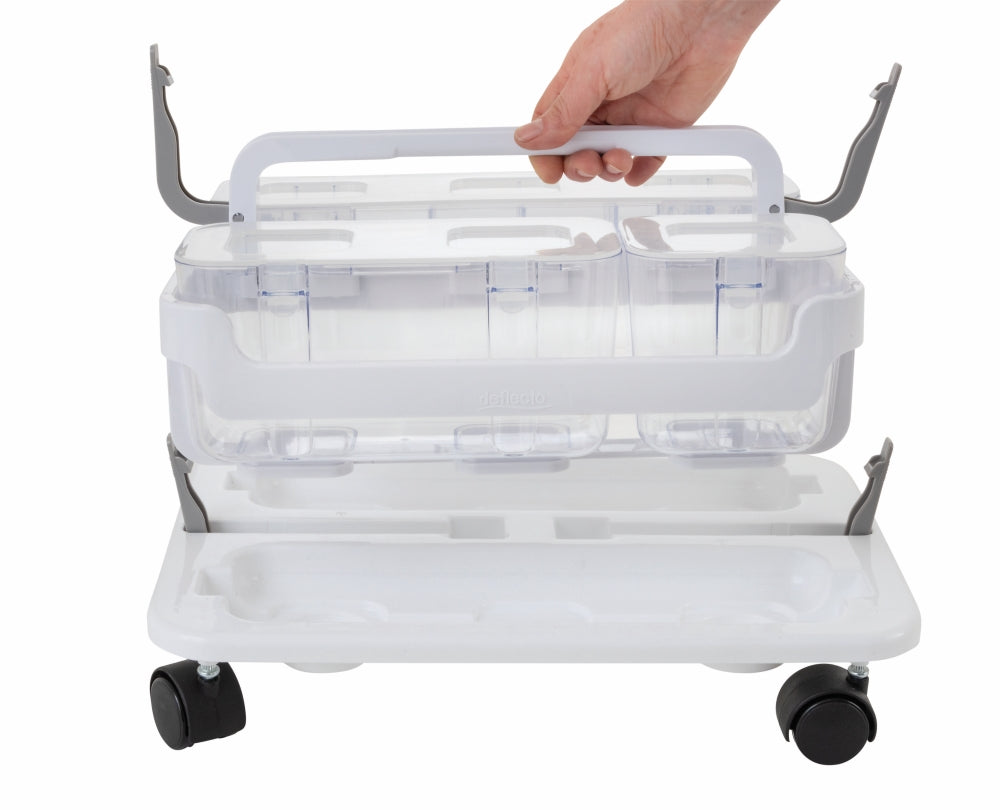 Deflecto Stackable Storage Caddy with Base