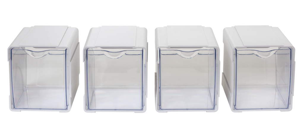 Deflecto Tilt Bin Set of 4