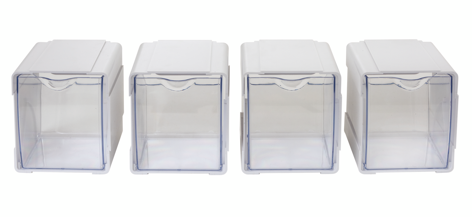 Deflecto Tilt Bin Set of 4