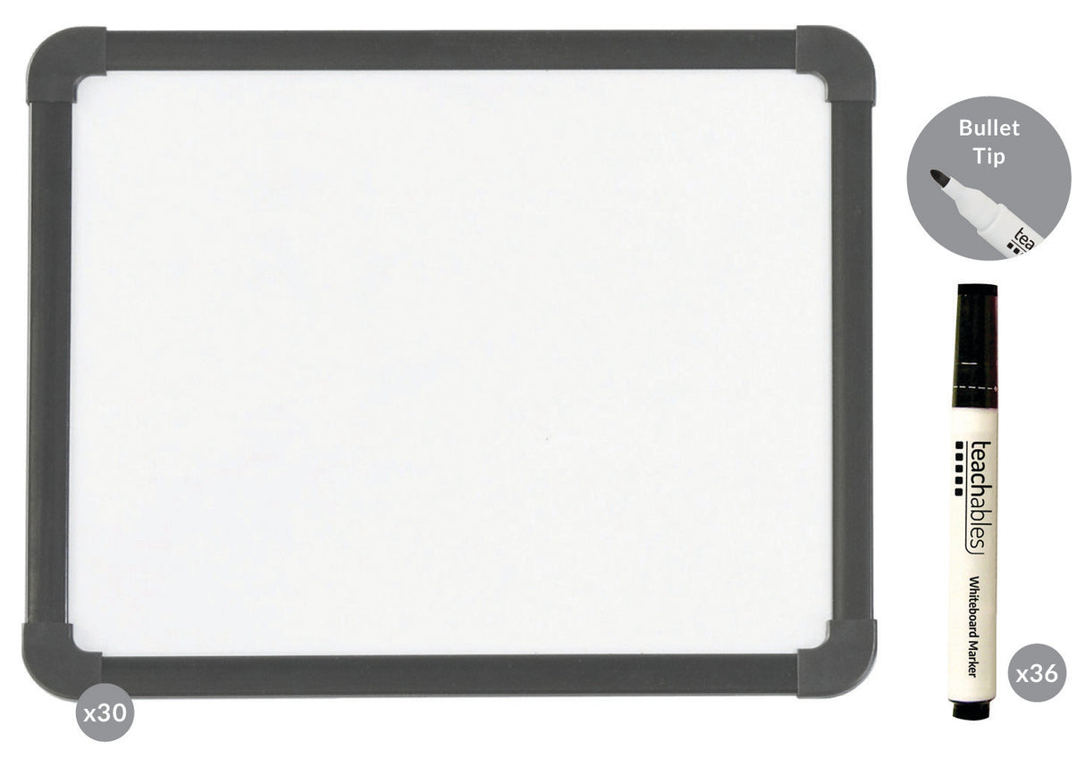 Whiteboard Kit of 30 plus Markers