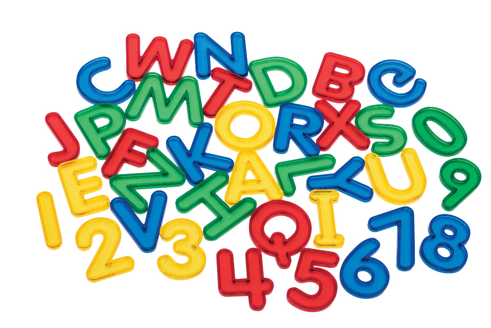 Transparent Letters - 26 Piece Set