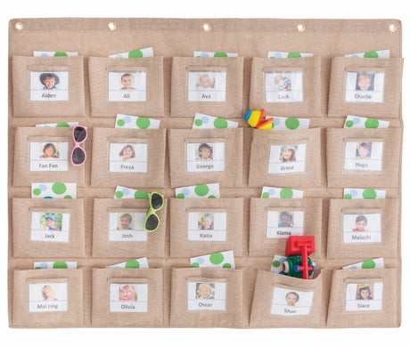 Parent Communication Pockets - 20 Natural