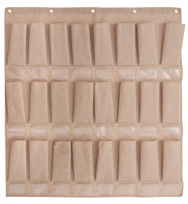 Hat Storage Pockets - 24 Natural