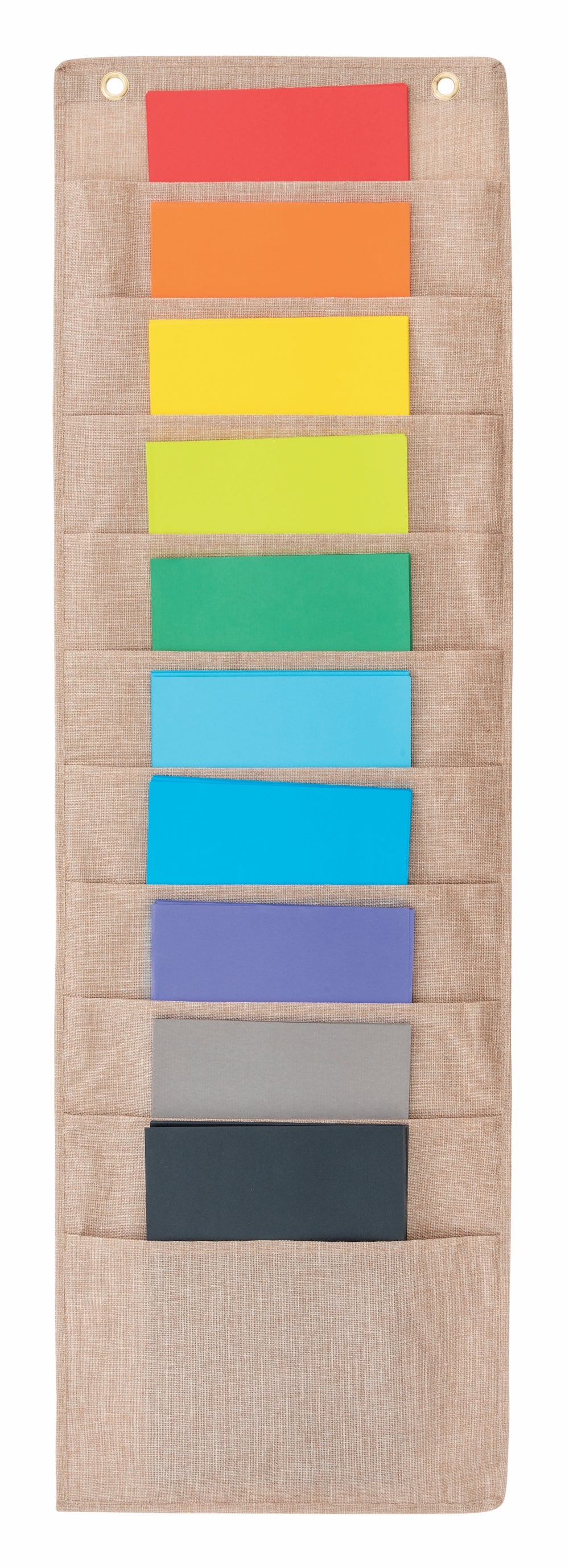 A4 10 Pocket Storage Chart Natural