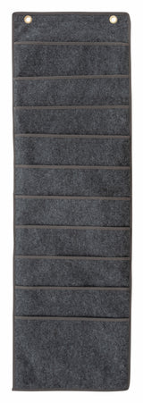 A4 10 Pocket Storage Chart Grey