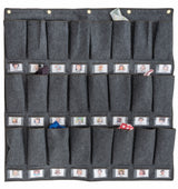Hat Storage Pockets - 24 Grey