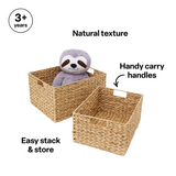 Water Hyacinth Basket - Set of 2