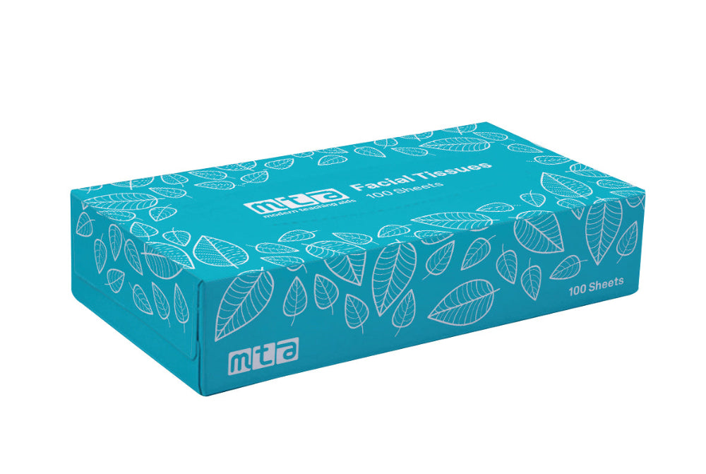 Facial Tissues 2Ply 100 Sheets - Pack of 48