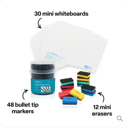 Teachables Blank Whiteboards Kit