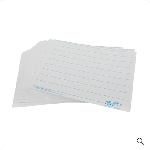 Teachables Handwriting Whiteboards - Pack of 30
